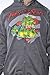 Teenage Mutant Ninja Turtles Fresh From The Sewer Hoodie Sweatshirt Charcoal