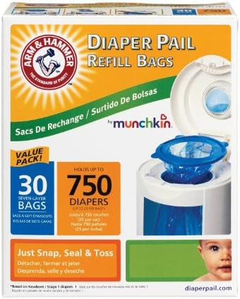 Munchkin Arm & Hammer Diaper Pail Refill Bags