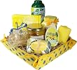 Lemony Fresh Citrus Themed Gift Basket French Gourmet and Soap