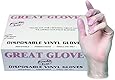 GREAT GLOVE Vinyl Powder Free General Purpose, Foodservice Glove