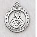 Sterling Silver St. Rose of Lima Medal title=