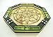 Dice Tray~Wood with Laser Etched Compass Design ~ Lime ~ C4Labs