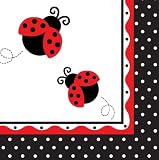 Ladybug Fancy Lunch Napkins (16ct)