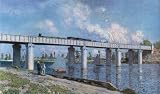 Claude Monet (Le Pont du Chemin de fer a Argenteuil) Art Poster Print - 11