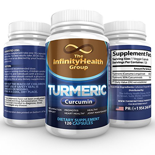 Turmeric Curcumin • with 95% Curcuminoids the Best Anti-aging & Inflammatory Support • Powerful 1200mg Veggie Capsules • Natural Dietary Supplement Aids Joints & Muscle Pain Relief Turmeric Curcumin • with 95% Curcuminoids the Best Anti-aging & Inflammatory Support • Powerful 1200mg Veggie Capsules • Natural Dietary Supplement Aids Joints & Muscle Pain Relief