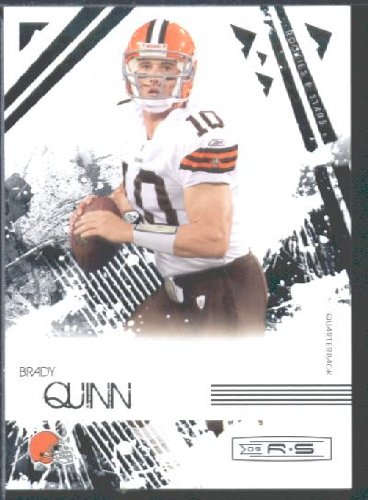 2009 Donruss Rookies & Stars Football Card # 23 Brady Quinn Cleveland Browns Mint Condition- Shipped In Protective Screwdown Display Case!