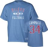 Earl Campbell Houston Oilers Vintage Name and Number T-Shirt