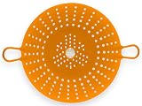 Chef'n Sleekstor VeggiSteam 8-1/2-Inch Silicone Steamer, Apricot
