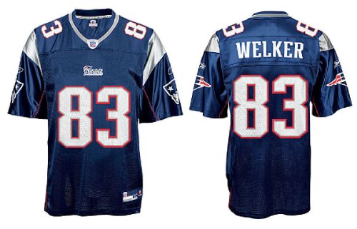 Wes Welker Youth Jersey: Reebok Navy Replica #83 New England Patriots Jersey