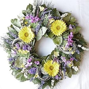 Garden Party Wreath - 24" dia. - Frontgate