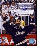 Scott Niedermayer Anaheim Ducks Autographed/Hand Signed 16X20 Cup Photo