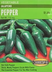 Jalapeno Hot Pepper Seeds 90 Seeds