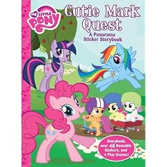 My Little Pony Cutie Mark Quest Panorama Sticker Storybook (My Little Pony (Reader's Digest))