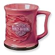Harley-Davidson Duo Flame Pink 12oz Ceramic Mug