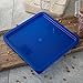 CFS 1074260 StorPlus Royal Blue Polyethylene Lid For 12-18-22 Quart Square Containers (Case of 6)