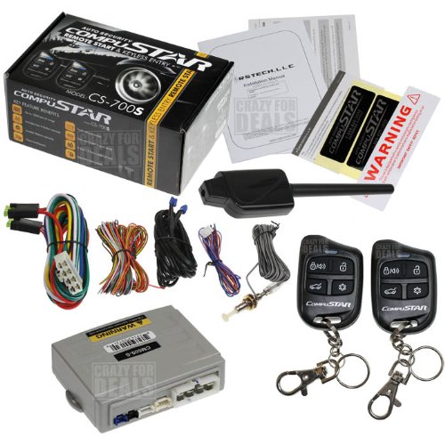 CompuSTAR CS700S Remote Car Start Starter with Keyless Entry Engine