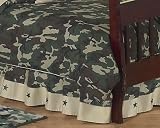 Baby & Maternity Online Shop Ranking 13130. Green Camo Bed Skirt for Crib and Toddler Bedding Sets by JoJO Designs