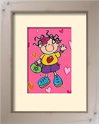 Kids IV framed art print by Sophie Harding 