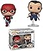 Funko Pop! DC Justice League Flash and Superman Racing Fall Convention 2 Pack Exclusive Figure