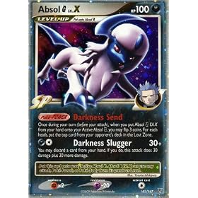 Pokemon Platinum Supreme Victors Single Card Absol G Lv. X #141 Ultra Rare Holofoil