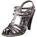 Unlisted Women's Shelf Aware Mirror Metallic Sandal