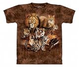 The Mountain Cat Power Lion Tiger Lynx Leopard Cougar Tee T-shirt