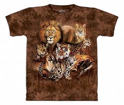 The Mountain Cat Power Lion Tiger Lynx Leopard Cougar Tee T-shirt