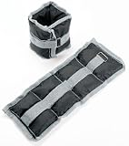 Body Coach Weighted Wristbands – 2 x 1.25kg, Grey/Black Picture