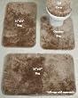 Royale Bath Rug Mushroom, Contour