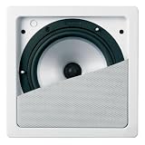 KEF CI160QSII In-Wall 6.5-Inch 2-Way Uni-Q Square Bezel Speaker