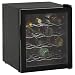 16 BOTTLE THERMOELECTRIC WINE COOLER W/THERMO PANE REVERSIBLE GLASS DOOR