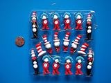DR SEUSS MOVIE CAT IN THE HAT SET OF 18 FIGURINES SEUSSICAL BABY SHOWER DECOR TEACHER PROJECT CHRISTMAS ORNAMENTSIMAGE
