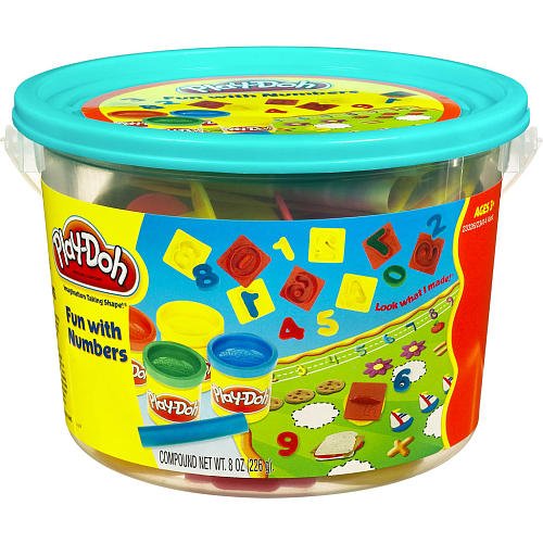 Play-Doh Mini Fun with Numbers Bucket