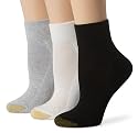 Gold Toe Women's 3-Pack EcoFX Bamboo Quarter Sock