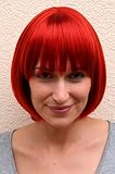 BOB wig SEXY red Burlesque FEMDOM (742 Colour 135)