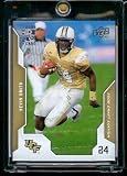 2008 Upper Deck Draft Edition # 61 Kevin Smith (RC) - Central Florida - Rookie Football Card in Protective Screw Down Display Case