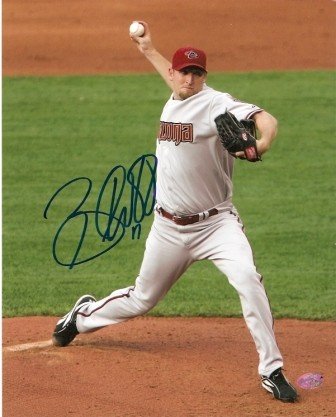 Brandon Webb autographed/Hand Signed Arizona Diamondbacks 8x10 -Photo (Gray Jersey)