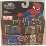 Marvel Minimates Series 34 Mini Figure 2Pack 90s Beast & 90s RogueIMAGE