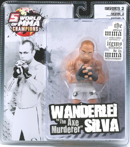 Round 5 World of MMA Champions UFC Series 2 Action Figure Wanderlei "Axe Murderer" Silva