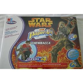 STAR WARS - CHEWBACCA - 3D PAPER ART LEVEL 4