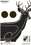 VisiColor(TM) High-Visibility Paper Targets, Deer, 13x18 - 10pk