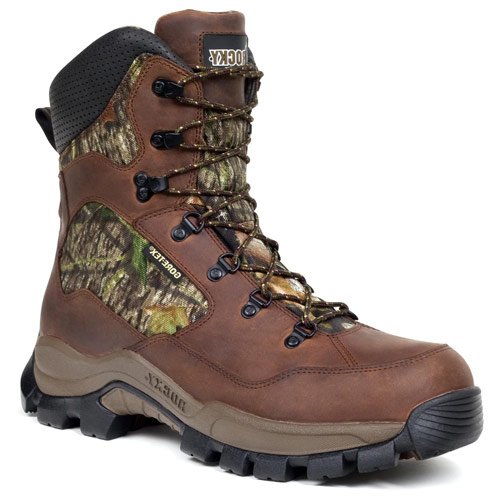 Men's Rocky WP Insulated Outdoor Boots BROWN 9 M