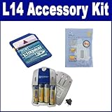 Nikon Coolpix L14 Digital Camera Accessory Kit includes: ZELCKSG Care & Cle ....