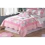 Flower Burst- Full / Queen Quilt with 2 Shams