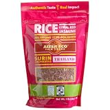 Alter Eco Fair Trade Rice Coral Red Jasmine 16 Ounce Pouches Pack of 8 by Alter Eco Fair Trade