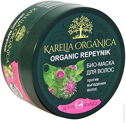Active Organic Hair Mask «Organic Burdock», Hair Regrowth, 7.44 ml/ 220 ml