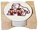 NCAA Mississippi State University Absorbent Coaster Gift Set