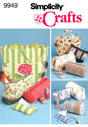 Simplicity Sewing Pattern 9949 Accessories, One Size Simplicity Sewing Pattern 9949 Accessories, One Size