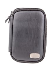 PC Accessory: DURAGADGET Executive Wallet Style, PU Leather, Shock Absorbent, Water Resistant, Dual Zip External Hard Drive Case With Belt Loop In Black For Silicon Power Diamond D10 500GB, 640GB, 750GB, 1TB, Stream S10 320GB, 500GB 640GB, 750GB, Armor A10/A50/A70 320GB, 500GB 640GB, Armor A80 320GB, 500GB, 640GB, 750GB - DURAGADGET