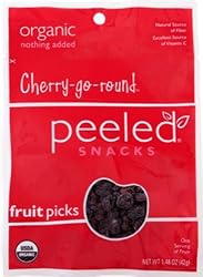 Peeled Snacks Cherry-Go-Round, 1.48-Ounce Bags (Pack of 10)